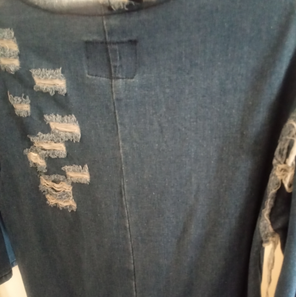 Denim dress